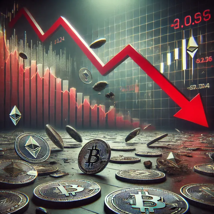 September crypto downturn illustration